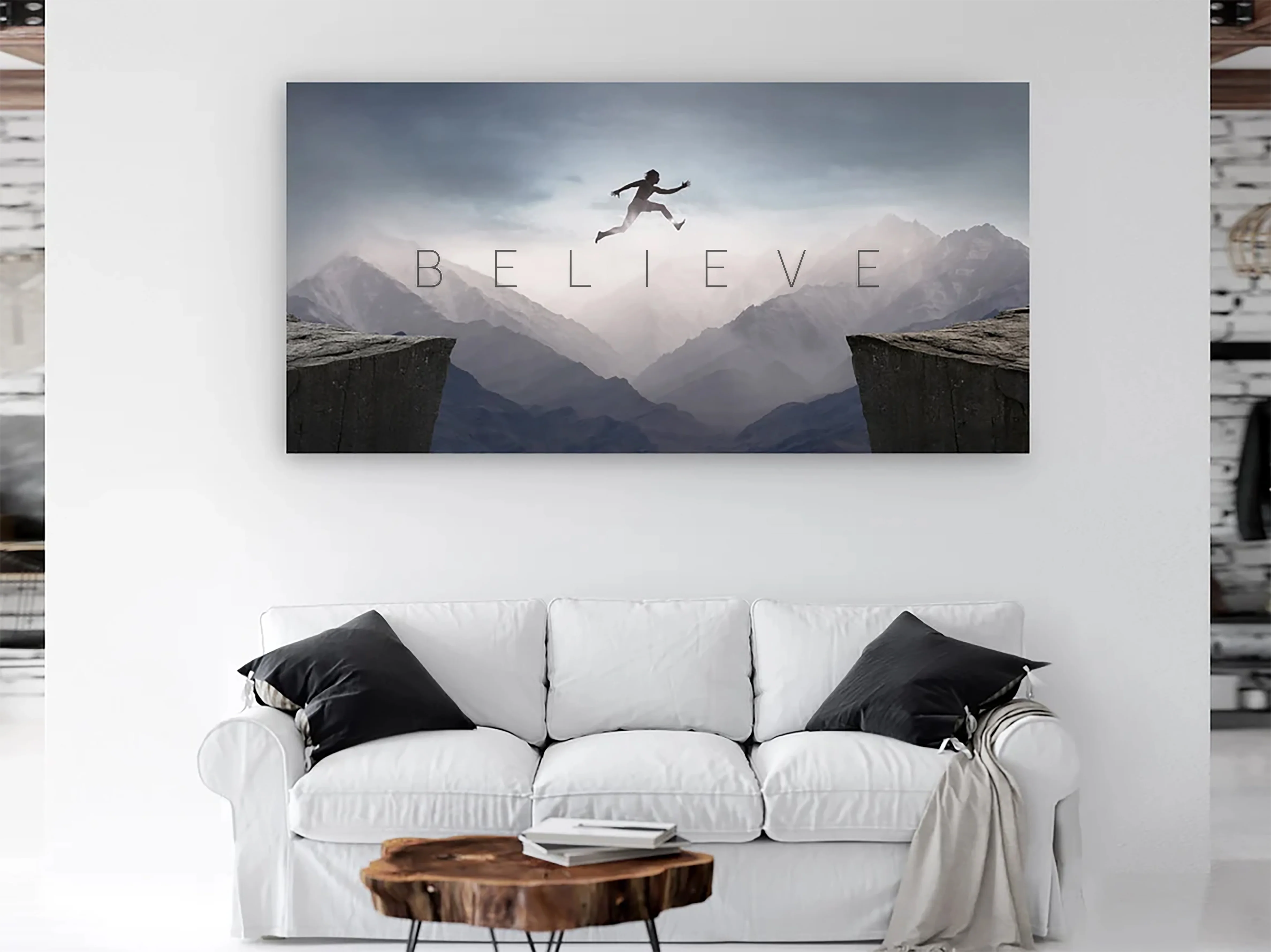 Believe - Motivational Canvas Art
