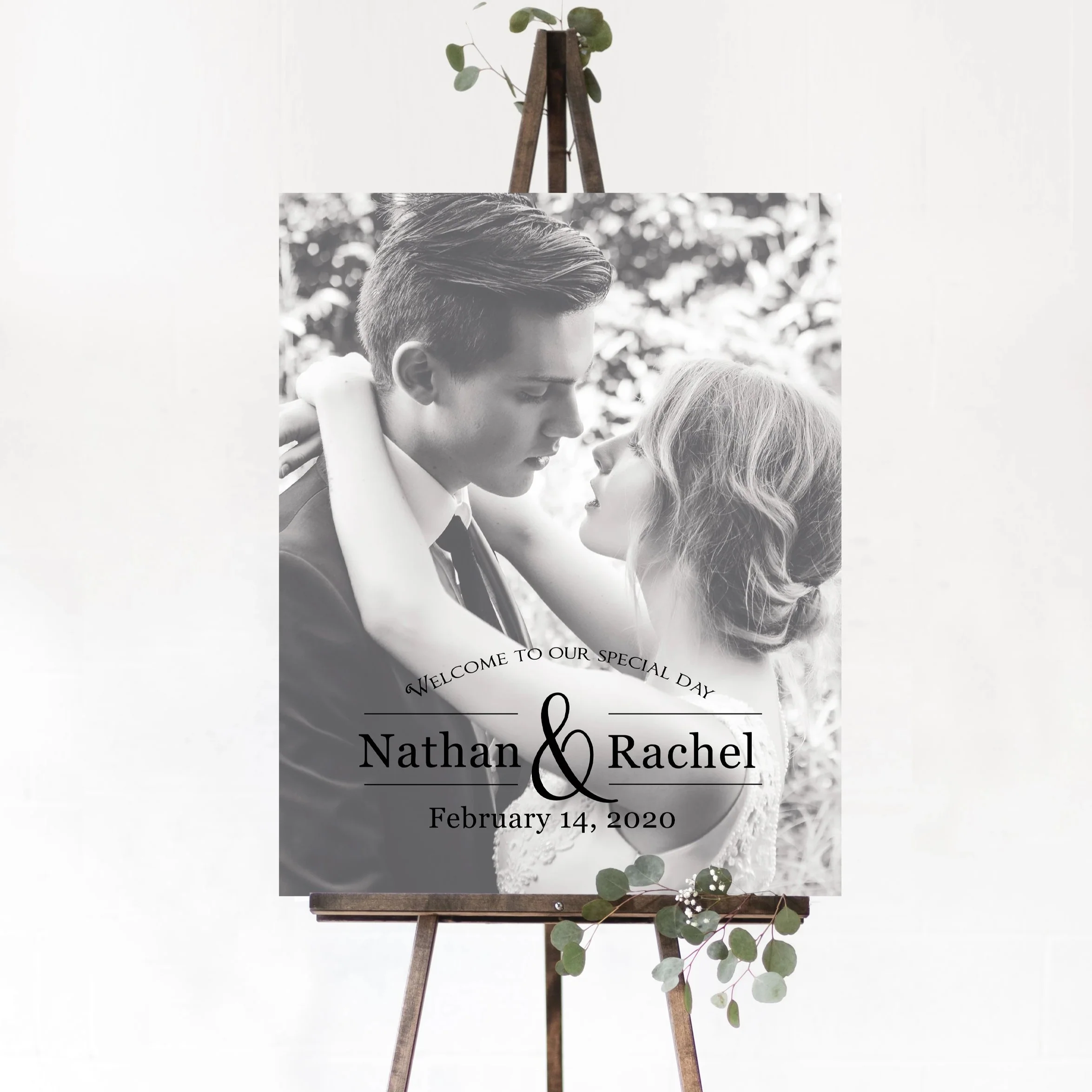 Custom Welcome to Our Wedding Sign