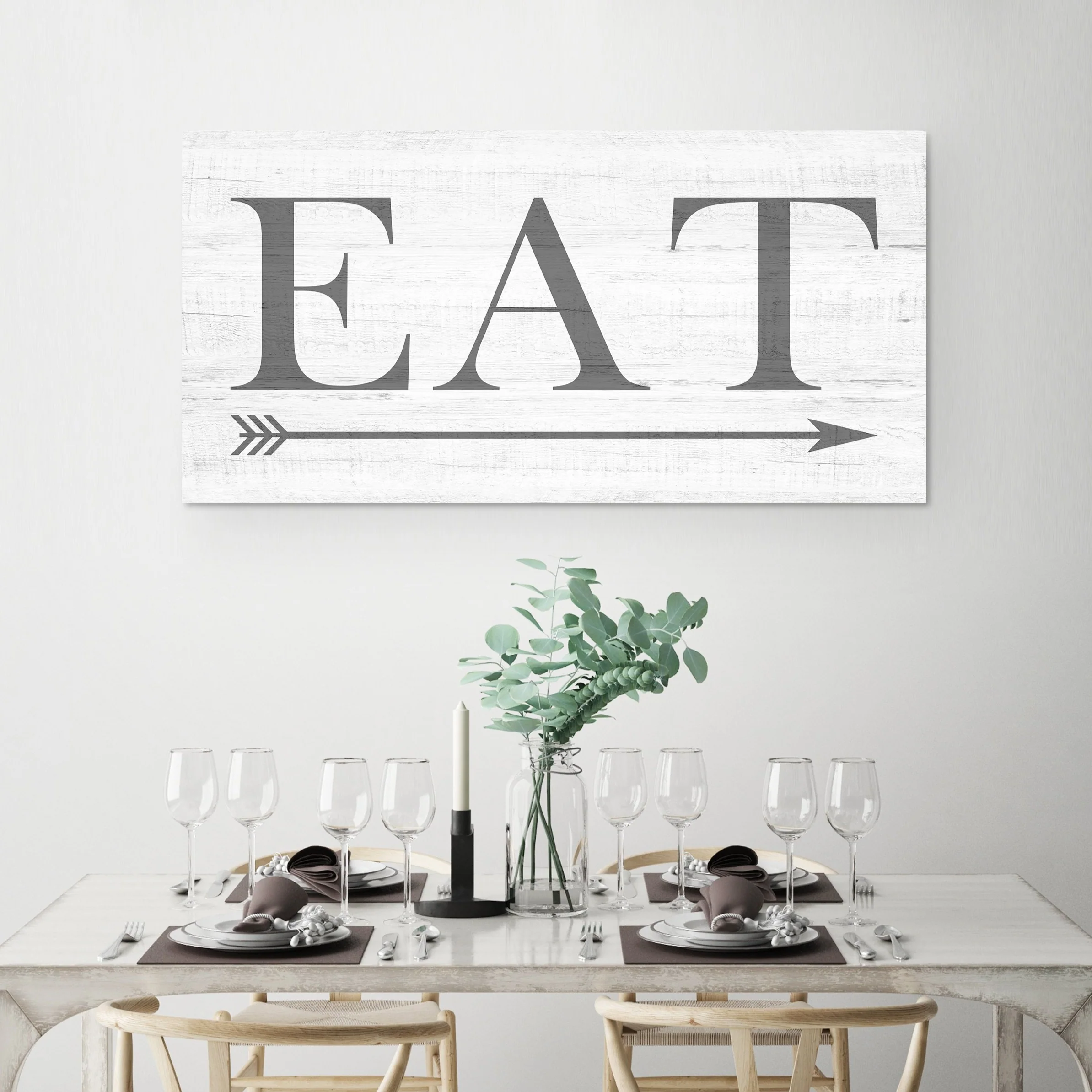 Eat Sign Kitchen Decor