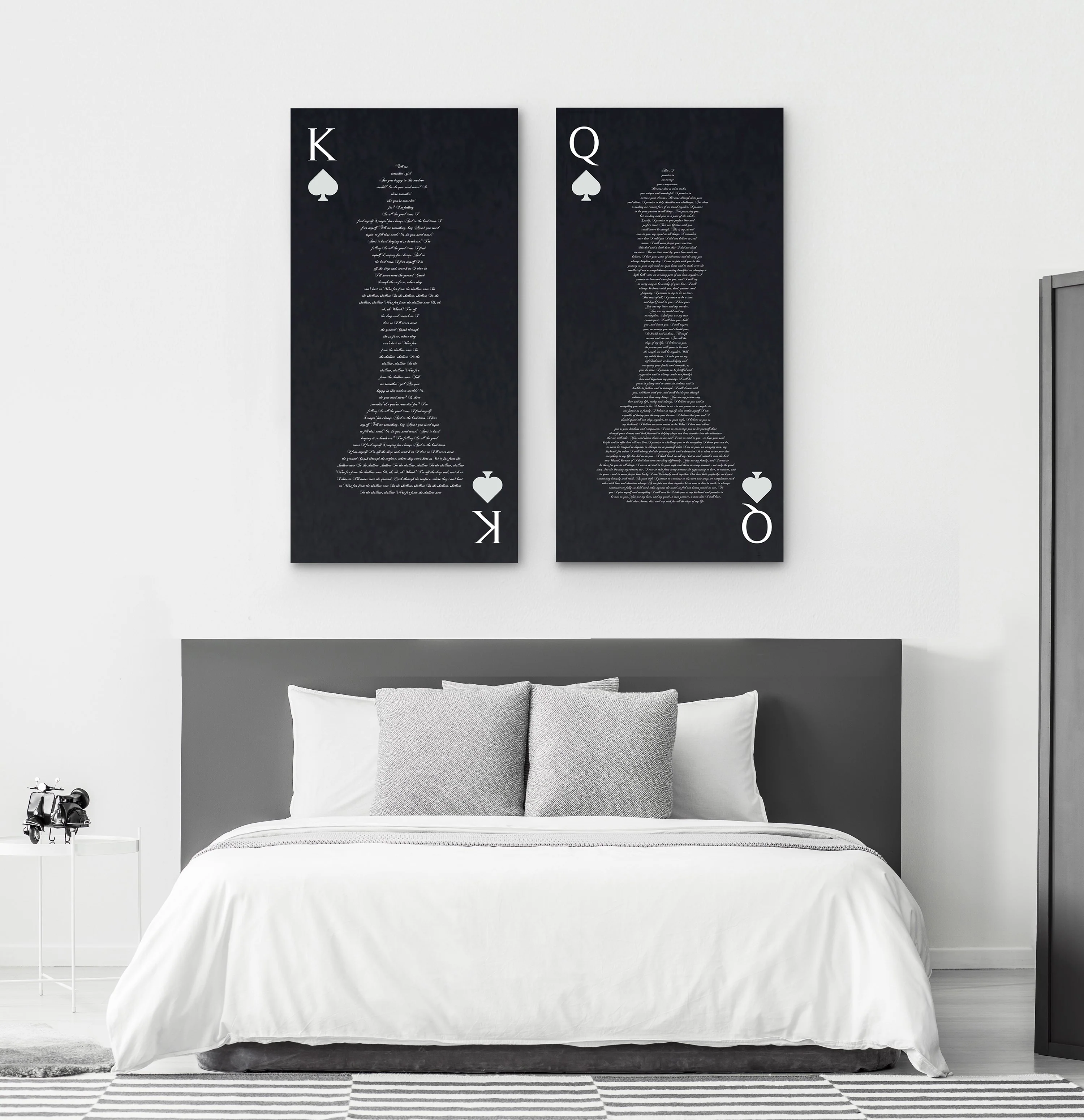 King And Queen His And Her Decor