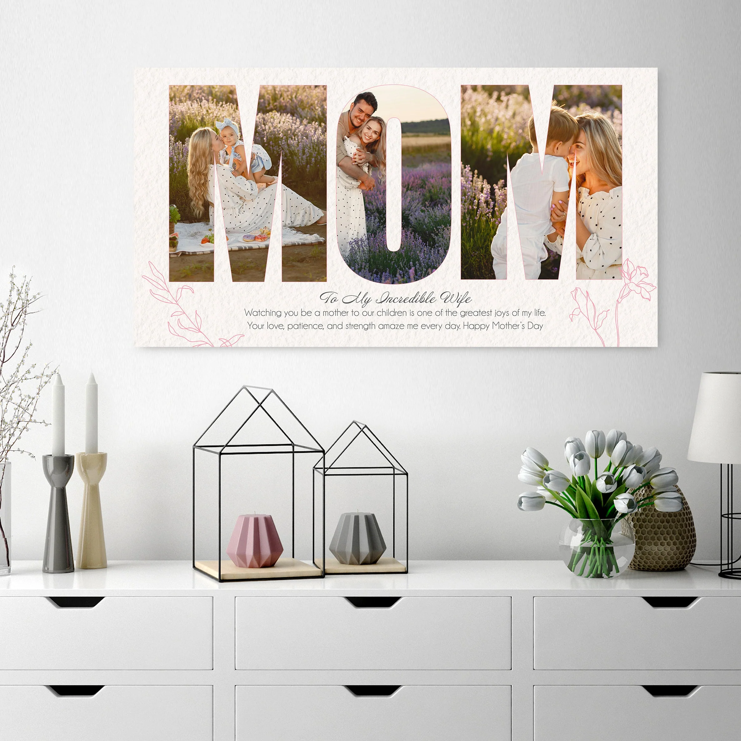 Mom Photo Canvas