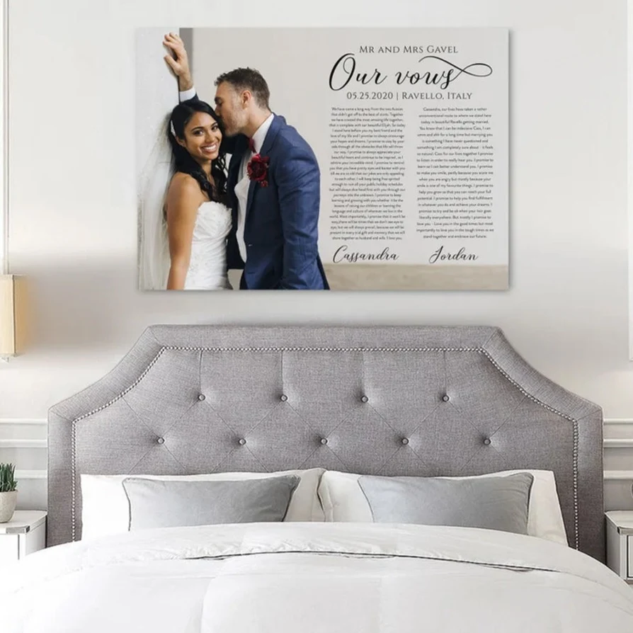Our Vows Anniversary Gift For Her Or Him