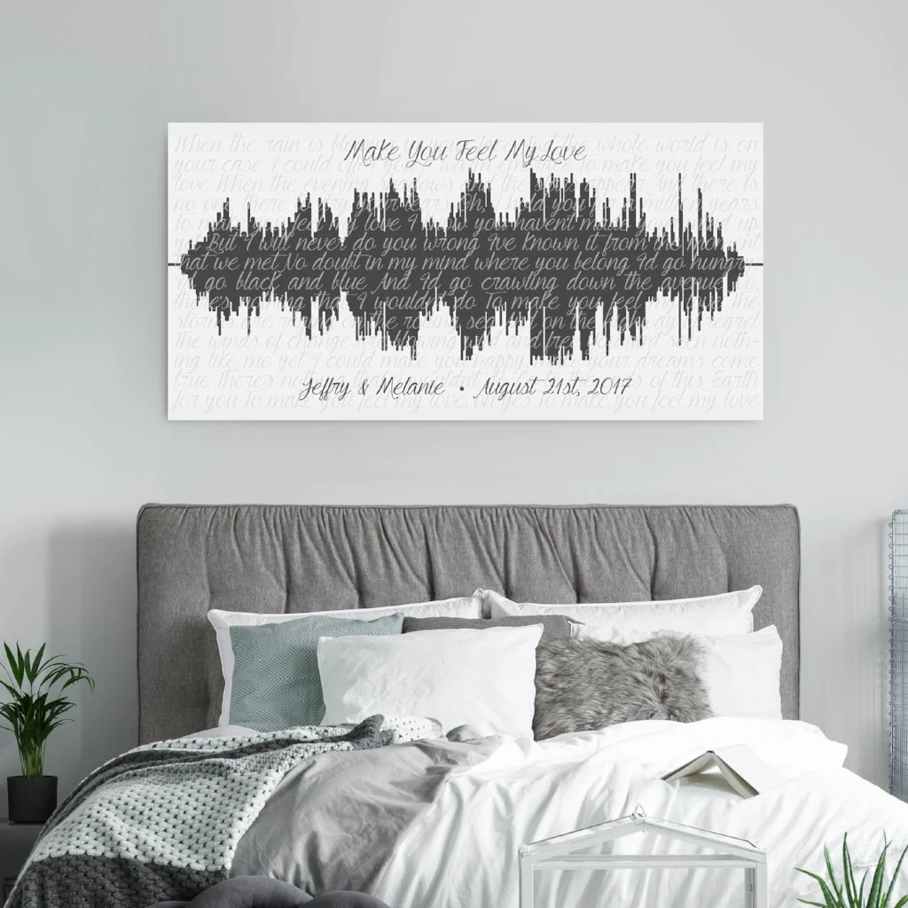 First Dance Song Soundwave Art