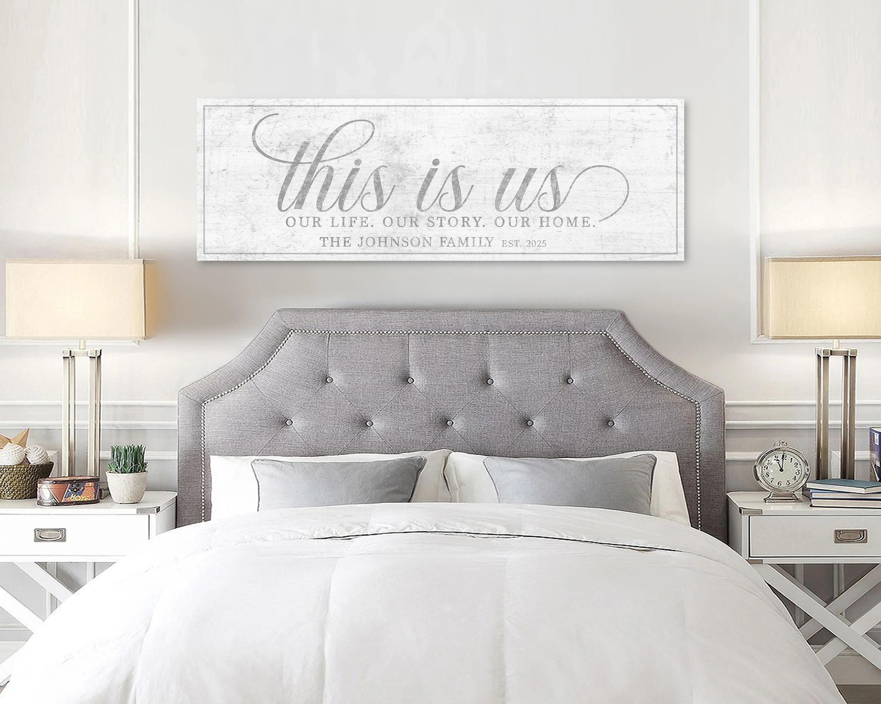 This Is Us Wall Art – Our Life. Our Story. Our Home
