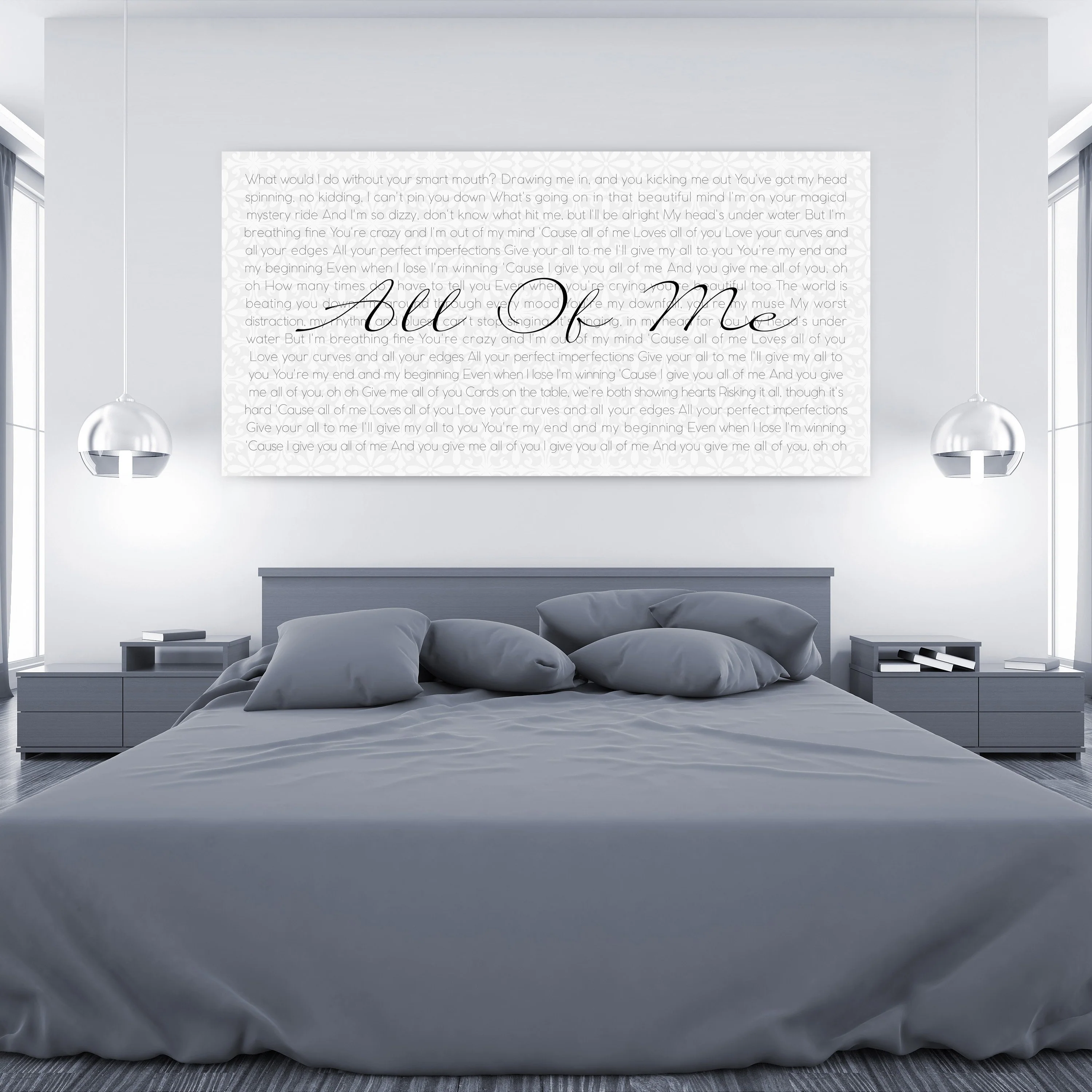 Lyric Canvas Art