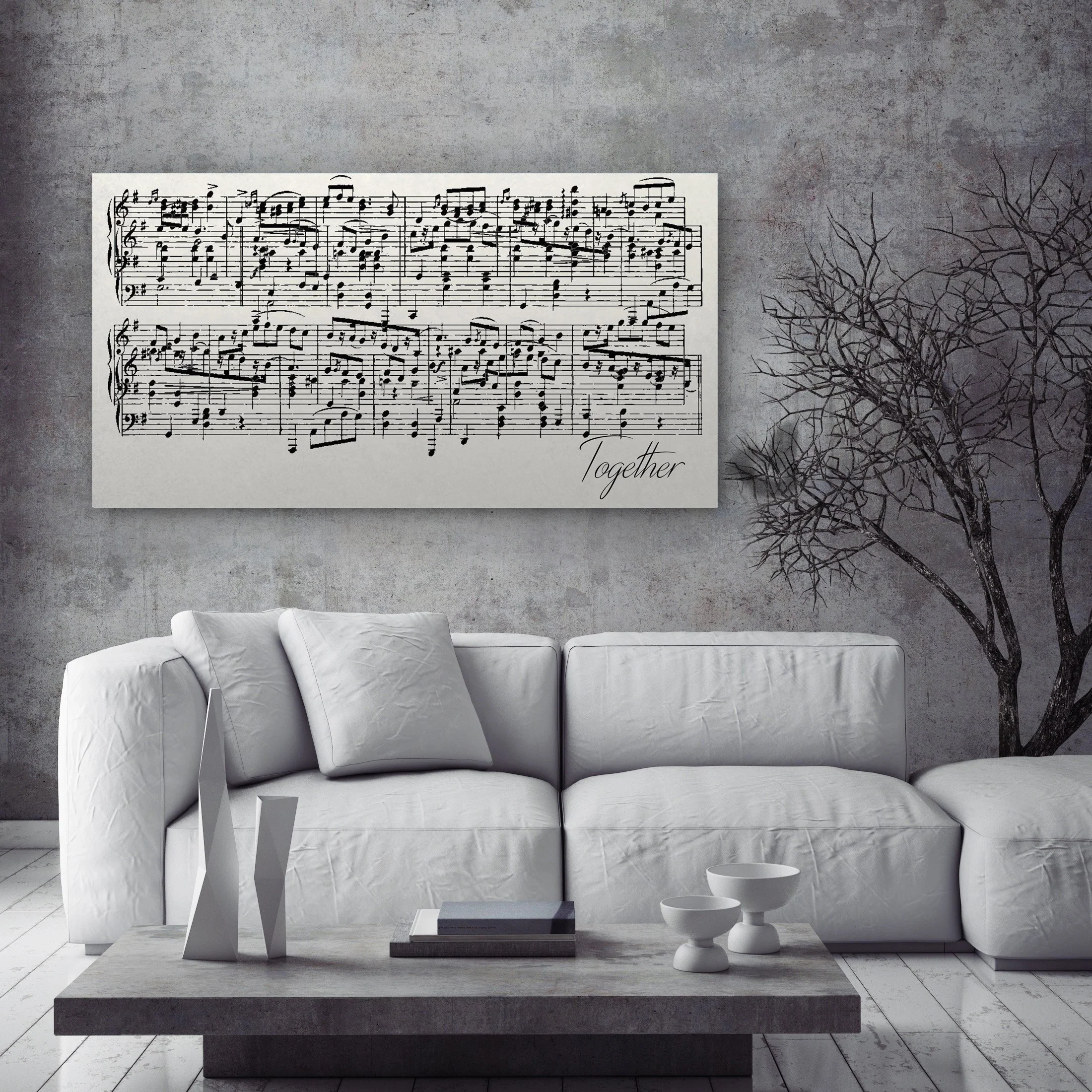 Sheet Music Wall Art
